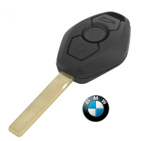Корпус ключа під чіп для BMW Е46, Е53, Е60, Х3, Х5 (бмв) лезо HU 92